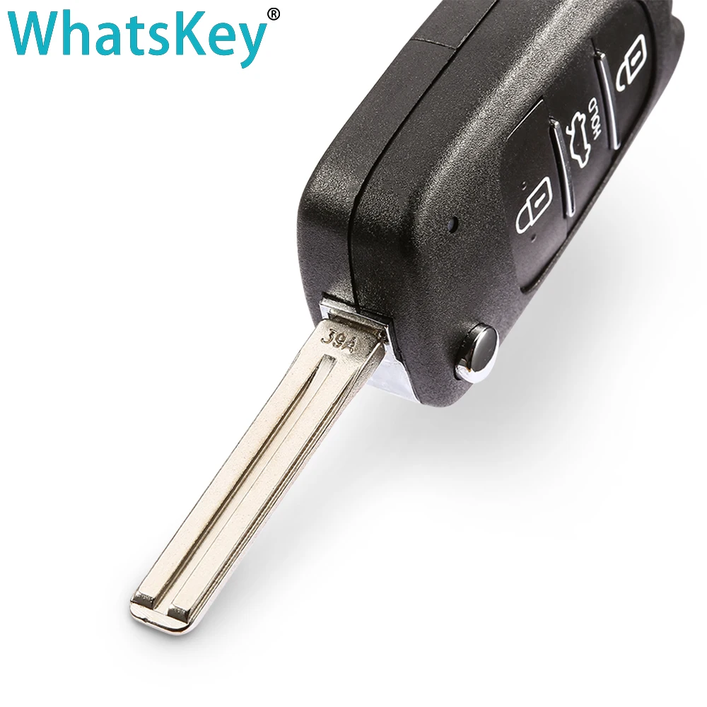 Новый модифицированный складной чехол для выкидного ключа пульта WhatsKey Hyundai I30 IX35