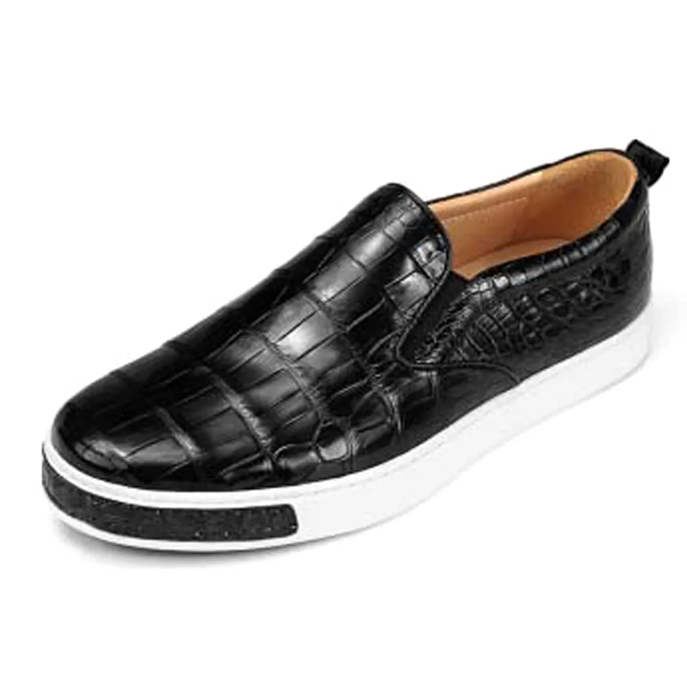 

dulilu new arrival crocodile Men's shoes New product crocodile shoes male business leisure crocodile shoes men shoes