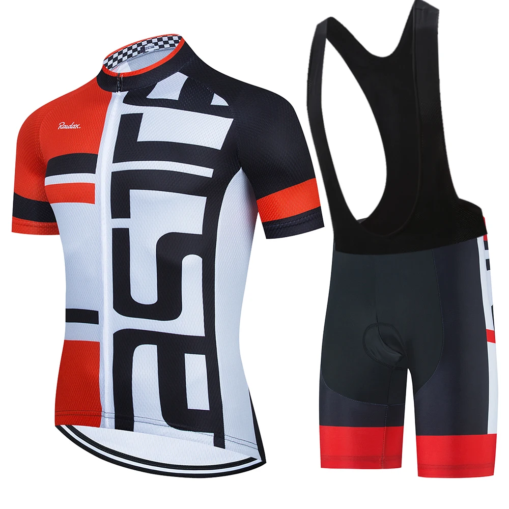 

Raudax Cycling Jersey Short Sleeve New Men's and Women's Bike Uniform MTB Cycling Clothing 2022 Men Mountain Bike Wear Clothes