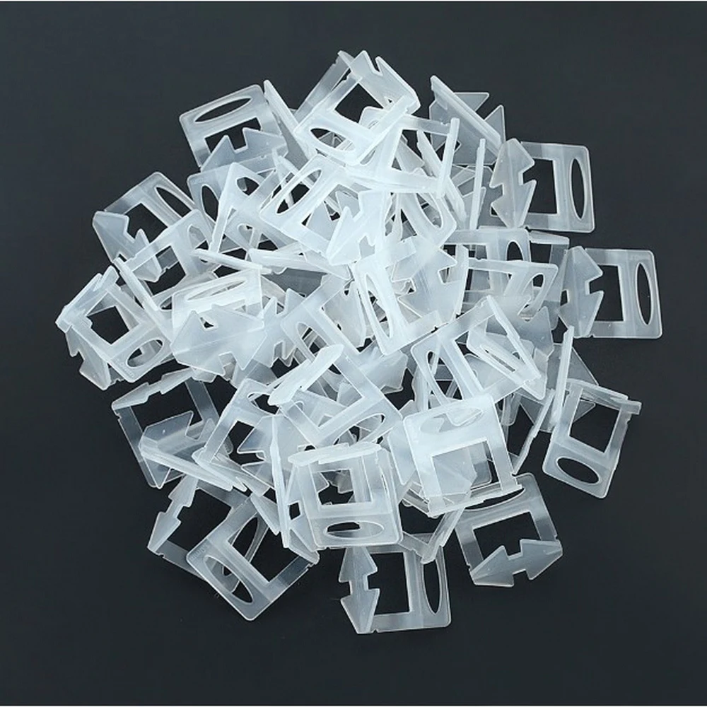 

200pcs/set Tile Leveling Plier Level Wedges Tile Spacers Locator Spacers Plier Tiles Wall Tile Leveling System Leveler Alignment