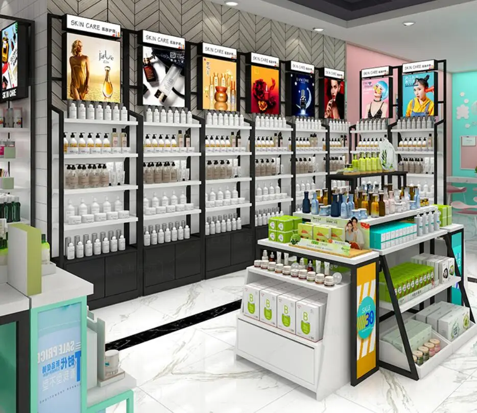 Красота салон для косметики шкаф-витрина магазина специальный уход за кожей