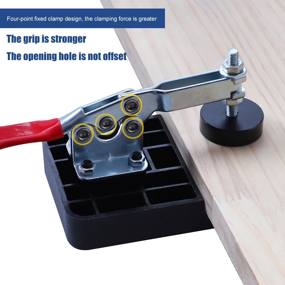 

35mm Hinge Boring Jig Hole Drilling Guide Locator with Fixture Woodworking Door Hole Opener Template Cabinets Tools