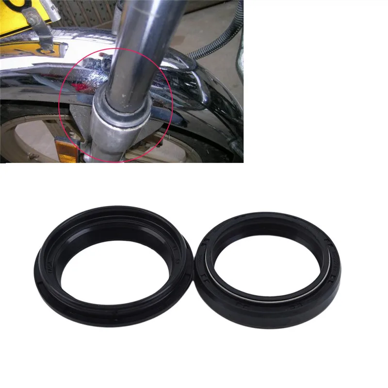 

Motorcycle Front Fork Rubber Cover Cap 41x53x8 / 10.5 Front Shock Absorption Dust Seal Dust Proof Sleeve (Anti-Dust) Seal