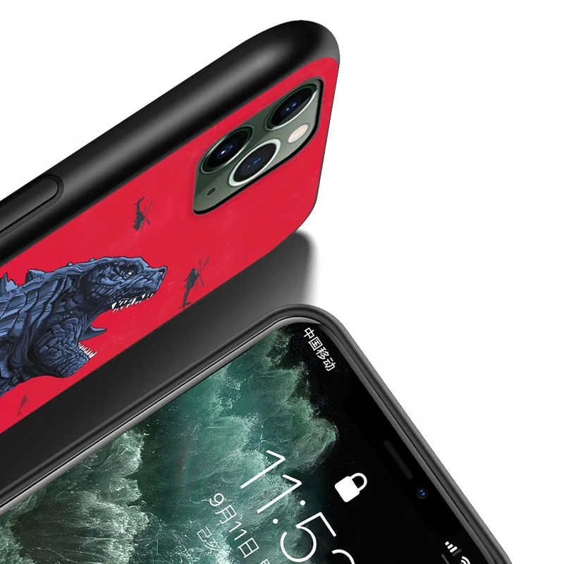 

Cool Monster King For Apple iPhone 12 11 XS Pro Max Mini XR X 8 7 6 Plus 5 5S SE Black Phone Case