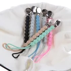 20 шт., шестигранные силиконовые держатели для соски-пустышки