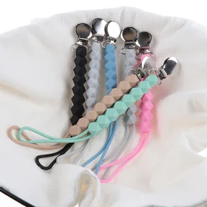 20 шт., шестигранные силиконовые держатели для соски-пустышки