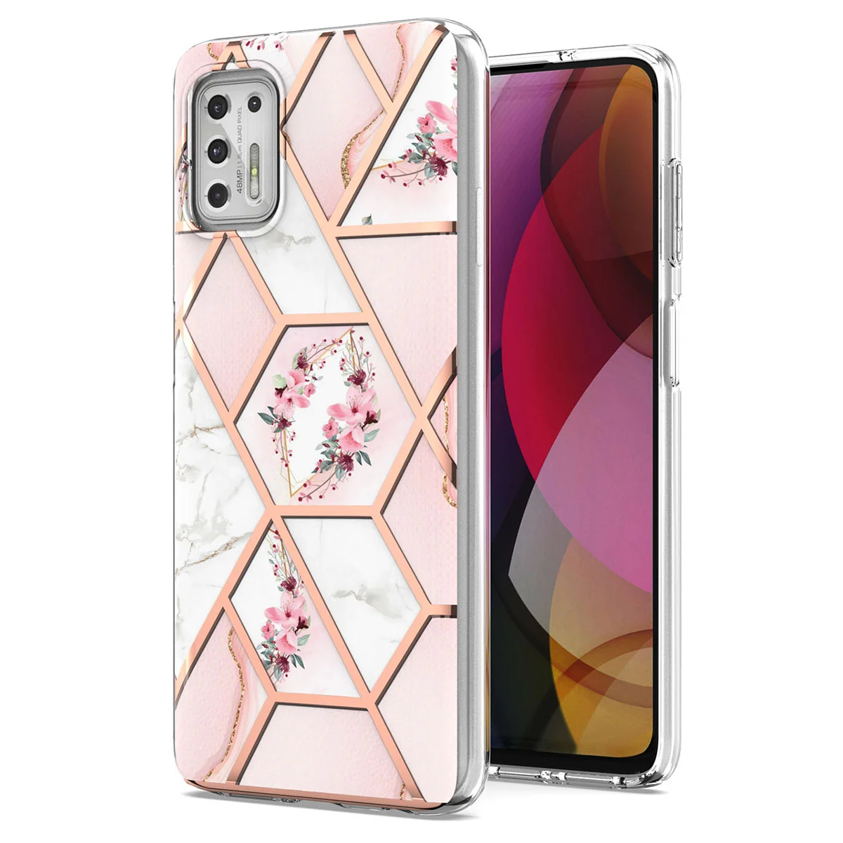 

1 Pc Shockproof Phone Cover Phone Case Creative Compatible for Moto G Stylus