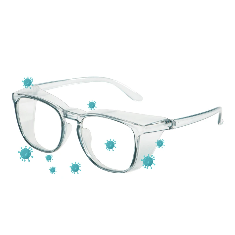 

New Fashion Optical Frames Anti Fog Pollen Dust Blocking Safety Eyewear Unisex School Outdoor Blue Light Blocking Glasses
