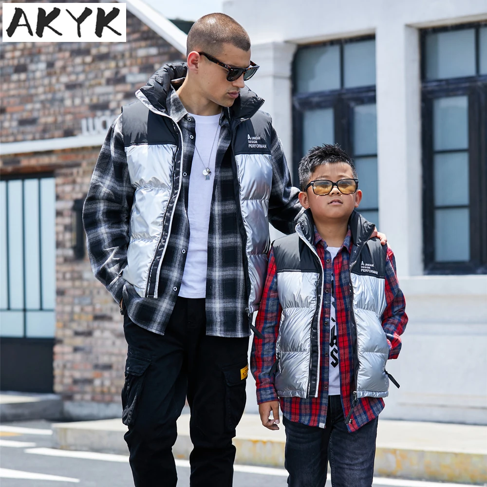 2019New fashion winter casual men's cotton vest