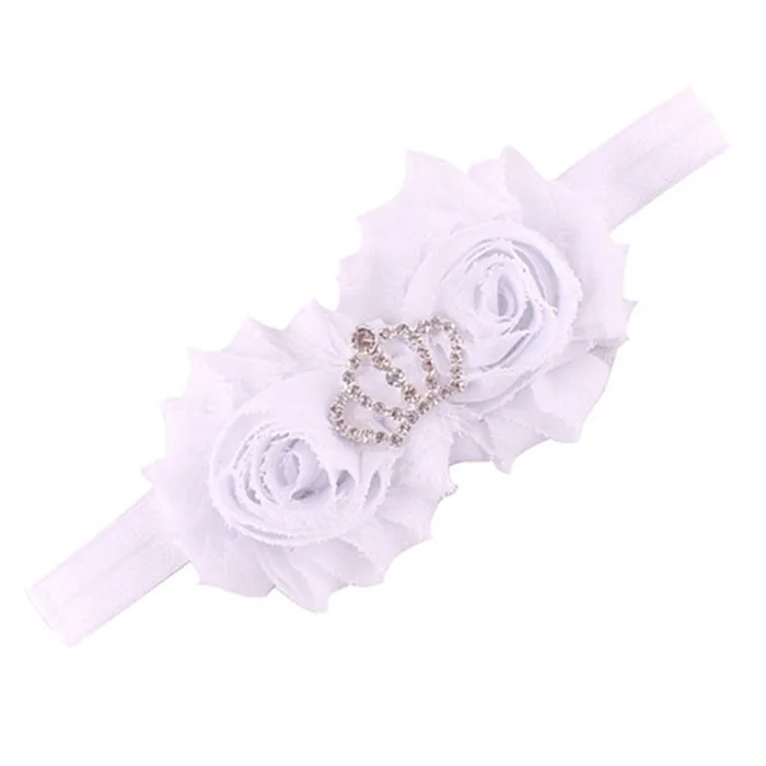 Baby Elastic Force Headbands Pearl Crown Headband Girls Infant Hair Band Bu Turban Bandeau Bebes Fille Шапка Детская | одежда и