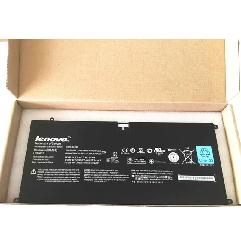 Новый оригинальный сменный литий-ионный аккумулятор для ноутбука LENOVO U300S U300 L10M4P12