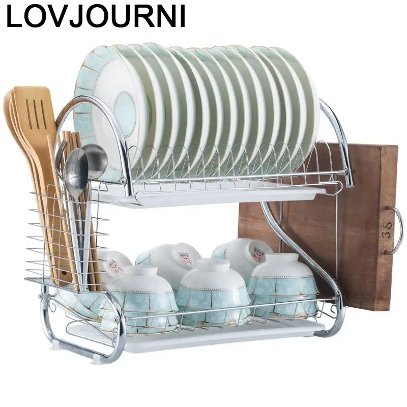 

Egouttoir Vaisselle Keuken Kuchnia Pantry Refrigerator Organizer Dish Mutfak Cozinha Cuisine Kitchen Storage Rack Holder