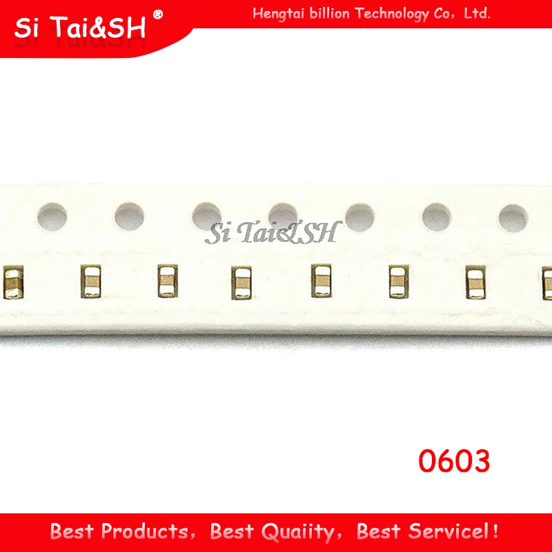 100 шт. 100NF X7R ошибка 10% 50 в 0603 104 SMD толстая пленка чип многослойный керамический