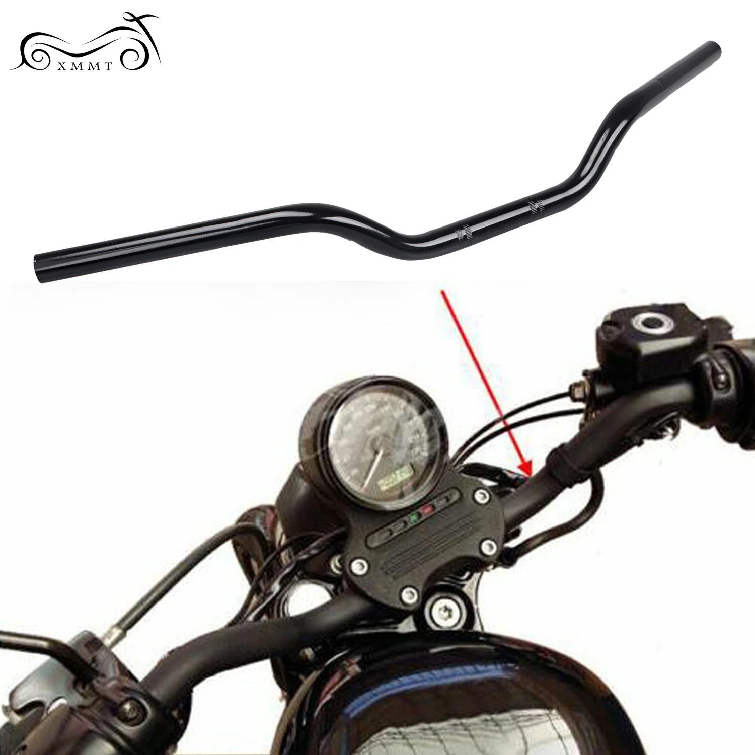 1 дюйм 25 мм хромированный/черный на заказ ручной датчик для мотоцикла фрикционы