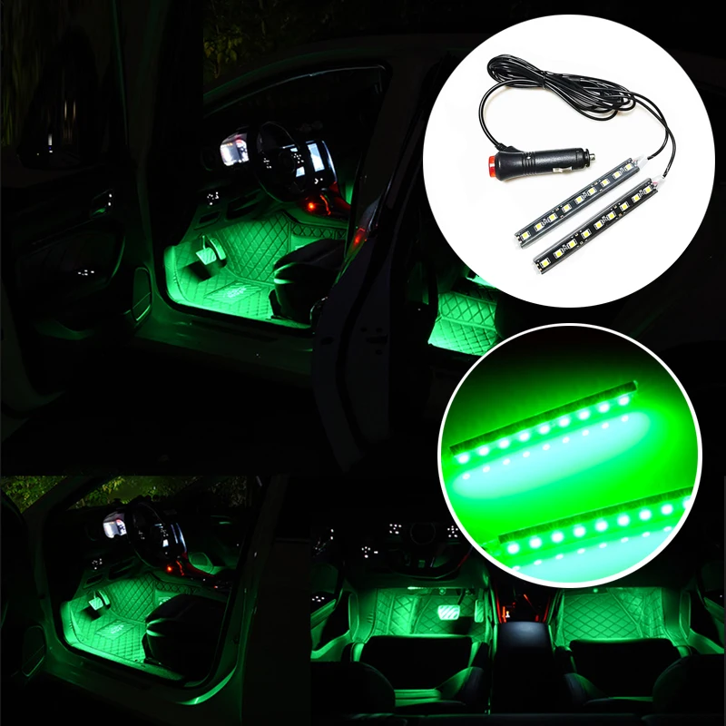 

Car interior LED foot sole decoration light strip for Toyota Camry Corolla RAV4 Yaris Highlander/Land Cruiser/PRADO Vios Vitz