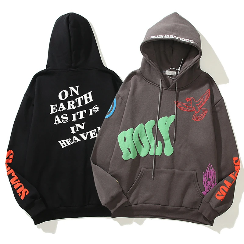 

Hip Hop Kanye West On Earth as it is on Heaven,Kanye West Lucky Me, I see Ghosts, Man Hoodies,Aesthetic,Aesthetic Warm Hot Hoody