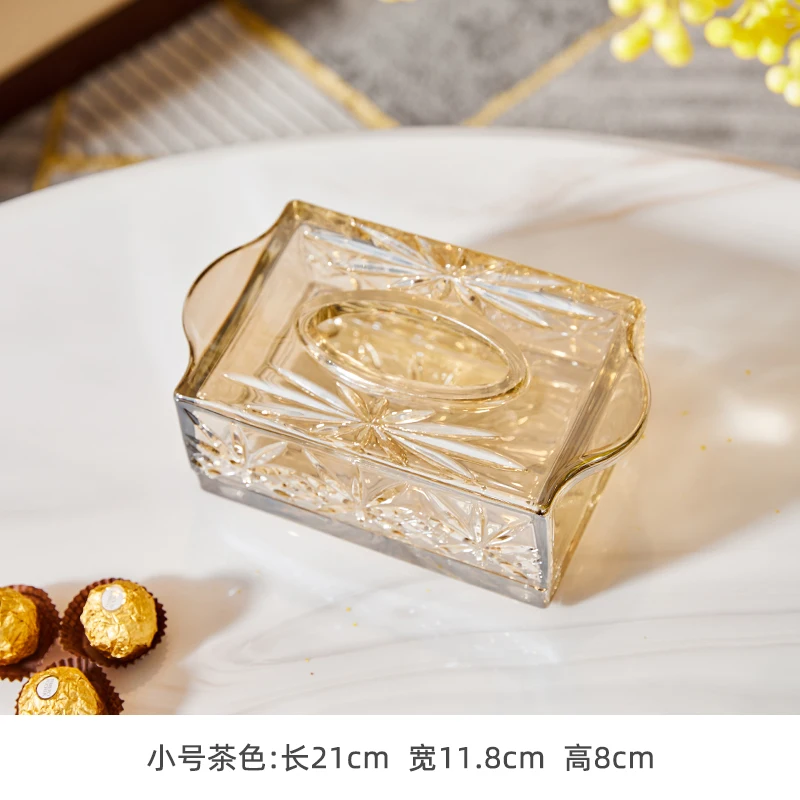 

Colored Glaze Living Room Tissue Boxes Dispenser Bed Luxury Box Tissue Box Home Decor Organization Rangement Home Office Storage