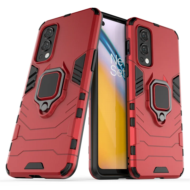 Holder Cover For Oneplus Nord 2 Case For Oneplus Nord 2 Shockproof Bumper Full Cover For Oneplus Nord N10 N100 N200 CE 2 Fundas