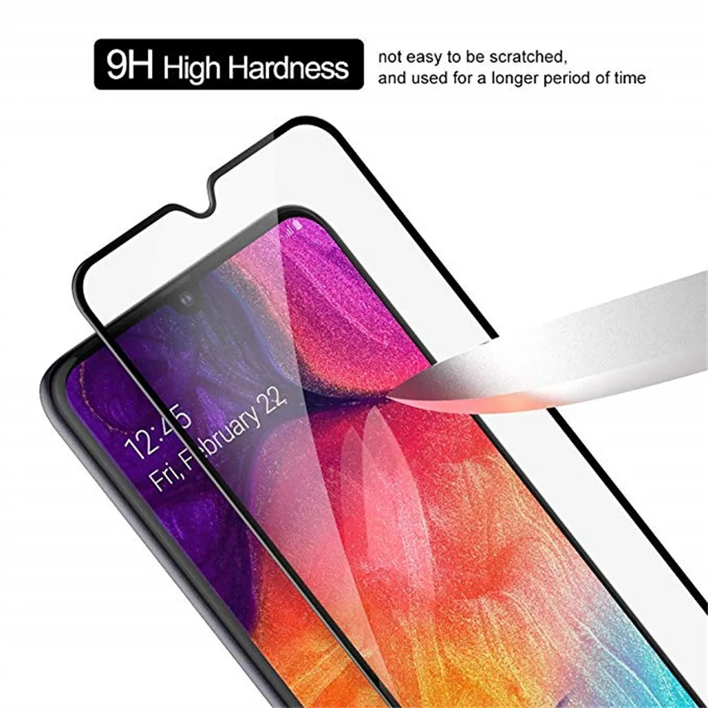 Ouhaobin Tempered Glass Films For Samsung Galaxy A30 / A20 HD Film Screen Protector film Cell Phone Accessories | Мобильные телефоны