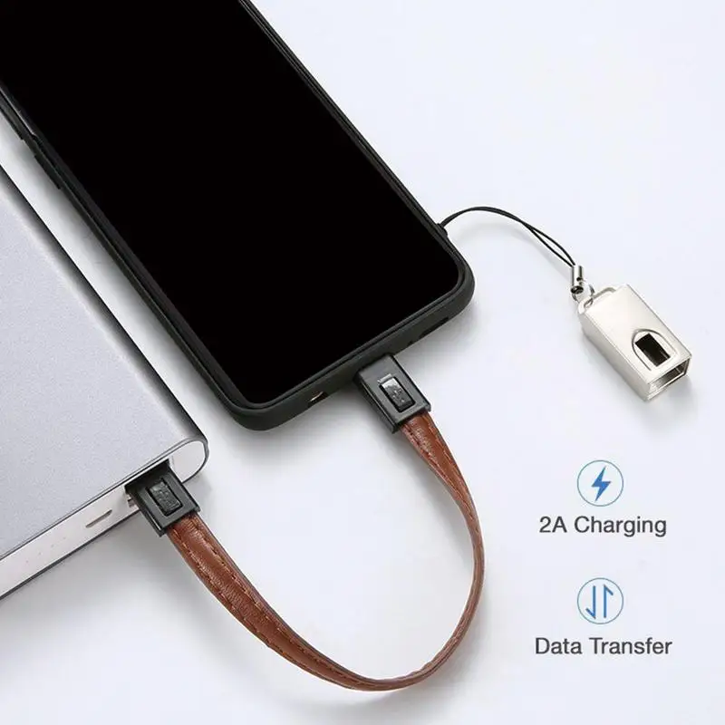 Usb-кабель для Samsung S9 S8 Plus кожаный мини-кабель Usb Type-C 2 А кабель быстрой зарядки и