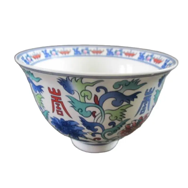 

Painted porcelain bowl in Jingdezhenthe modern home decoration craftsgifts to friends and family