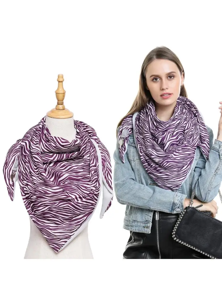 

Women Camo Tie-Dye Triangle Scarf with Clip Neck Warmer Thermal Blanket Shawl