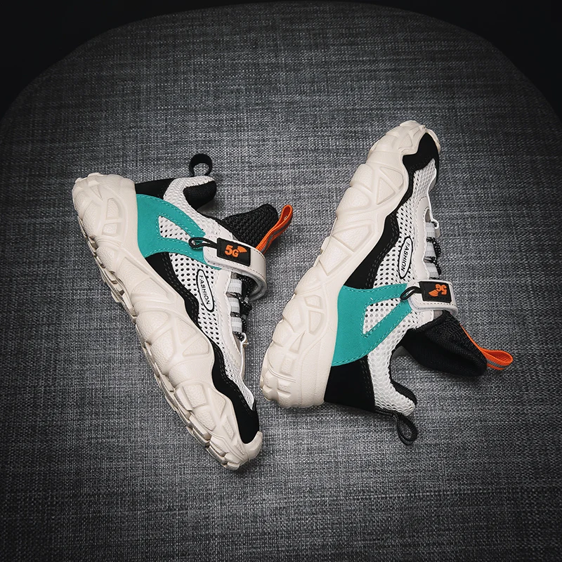 

Summer New Style Casual Shoes for Boys, Black Boys Sneakers, Boys Fashion Teen Running Shoes, Size 30-39 Kids Boys Running Shoes