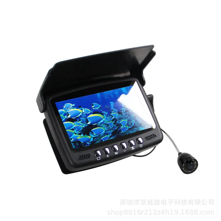 Дешево Камера для подводной рыбалки, с цветным Tft-монитором 4,3 дюйма