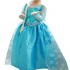 Рождественское платье принцессы с длинными рукавами для девочек; Платье принцессы для костюмированной вечеринки на Хэллоуин; Платье для детей; Костюм для выступлений на фортепиано