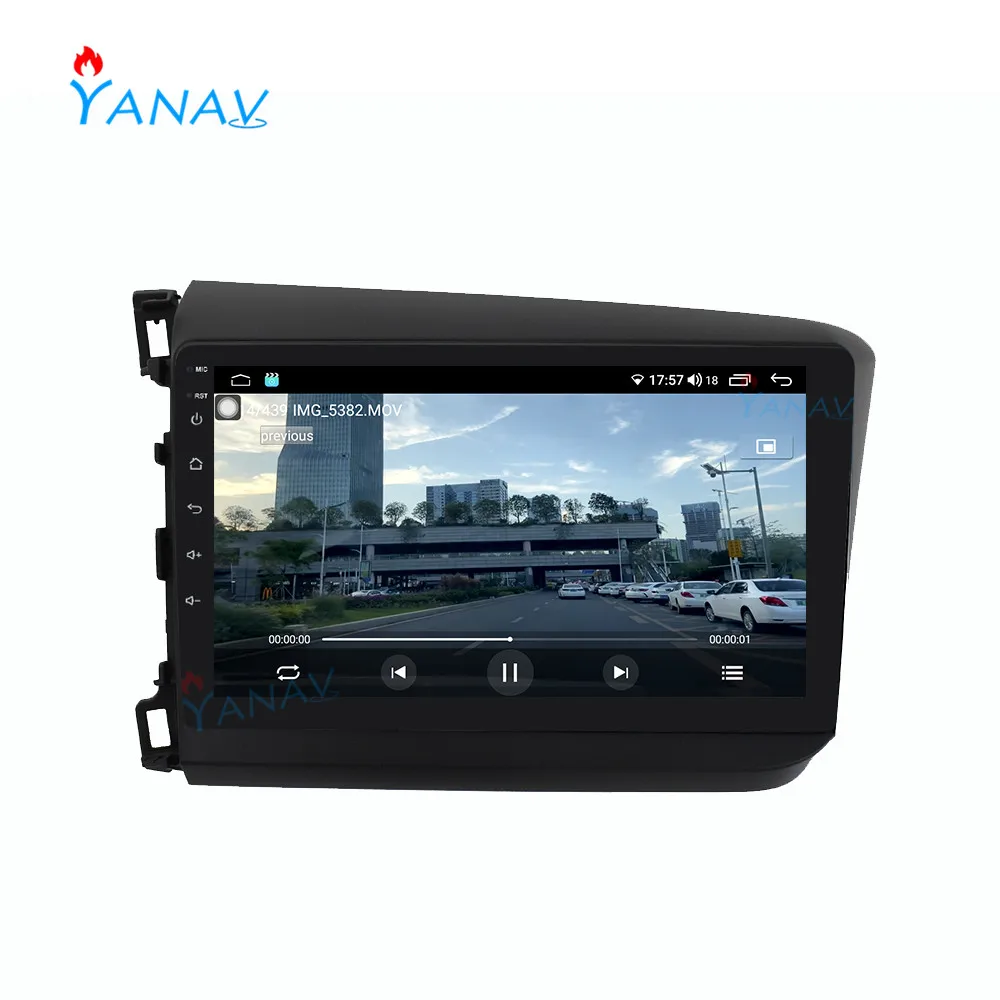 Автомагнитола 2 Din Android GPS-навигация для Honda Civic 2012-2015 стереоприемник видео