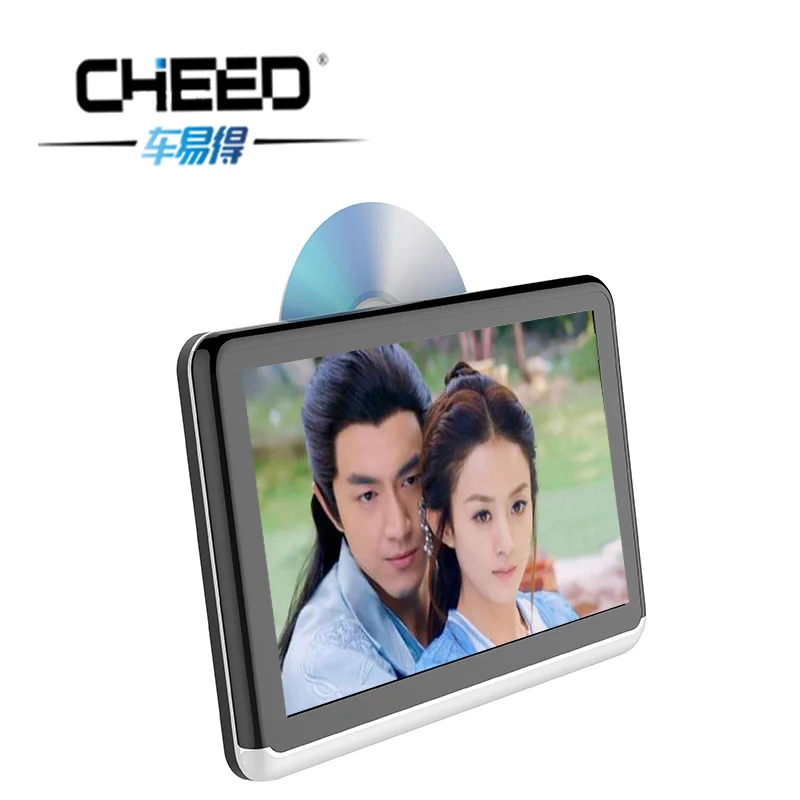 CHEED 10.1in Автомобильный Подголовник DVD видео монитор Android 6 0 ARM A7 четырехъядерный wifi