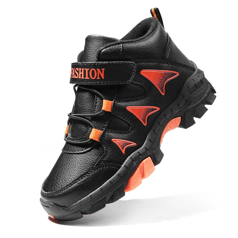 Детские кроссовки VOSONCA детская обувь зимние ботинки для мальчиков теплая