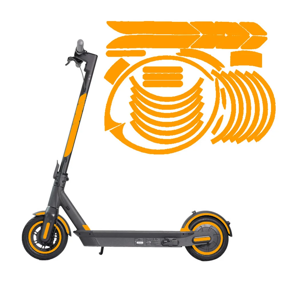 Светоотражающая пленка для Ninebot Max G30 E-Scooter ночное предупреждение