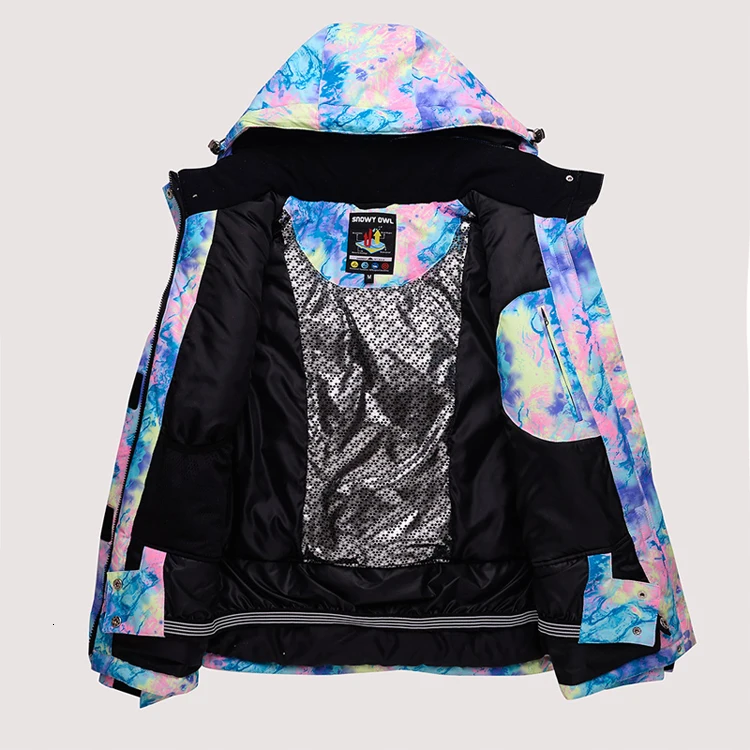 Новинка 2019 стильный женский лыжный костюм односпальная лыжная куртка и лыжные