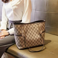 2021 luxury brand designer polyvinyl chloride leather ladies bag with floral shoulder bags for high volume travel handbags