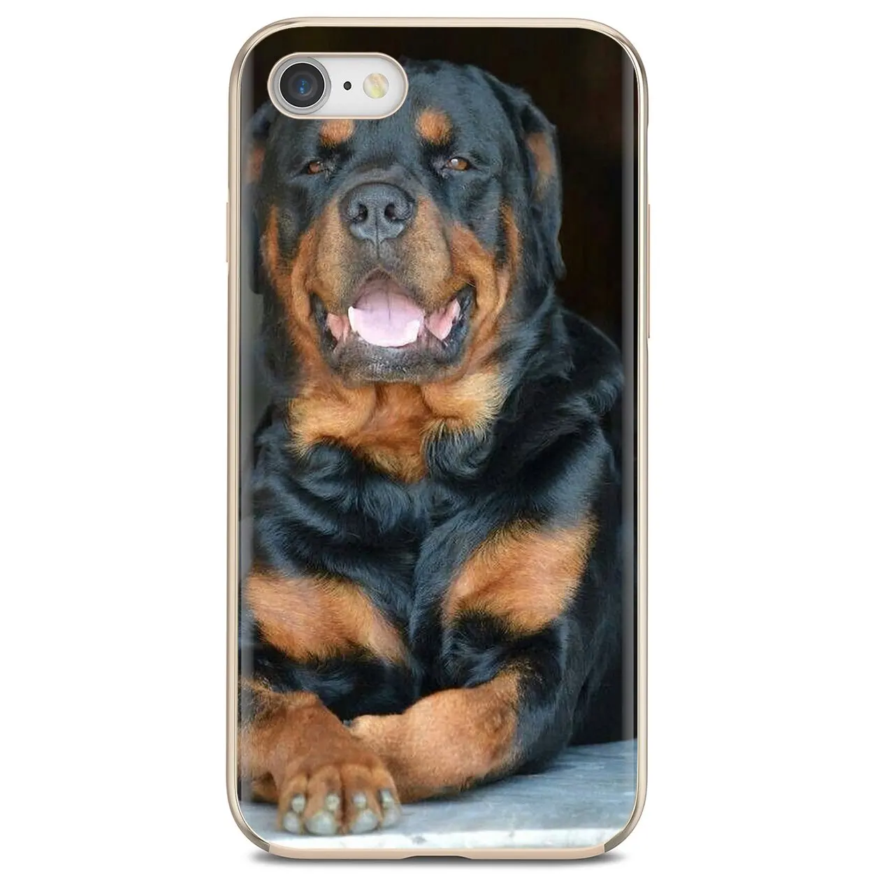 Rottweiler Puppies Dog For iPhone iPod Touch 11 12 Pro 4 4S 5 5S SE 5C 6 6S 7 8 X XR XS Plus Max 2020 Soft TPU Cover | Мобильные