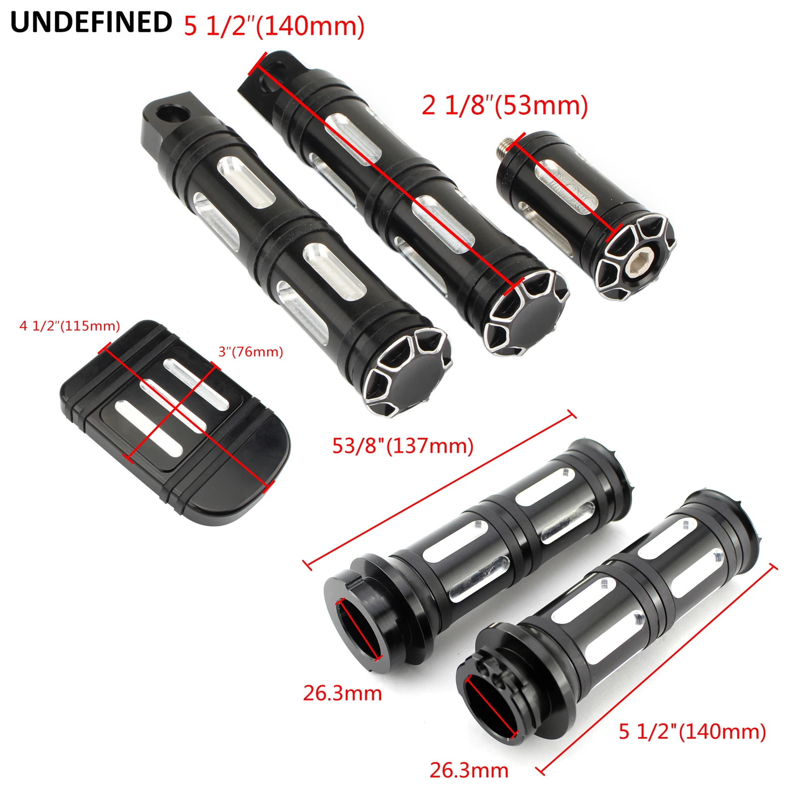 Большие колышки для ног с ЧПУ мотоцикла подножка Накладка тормозной педали руля