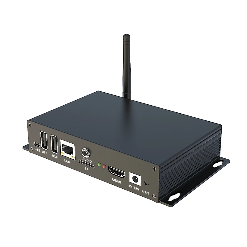 Digital Signage Player Box HD 3840*2160P Android Quad-core 2G+8G Smart Advertising Media Player TV Box enlarge