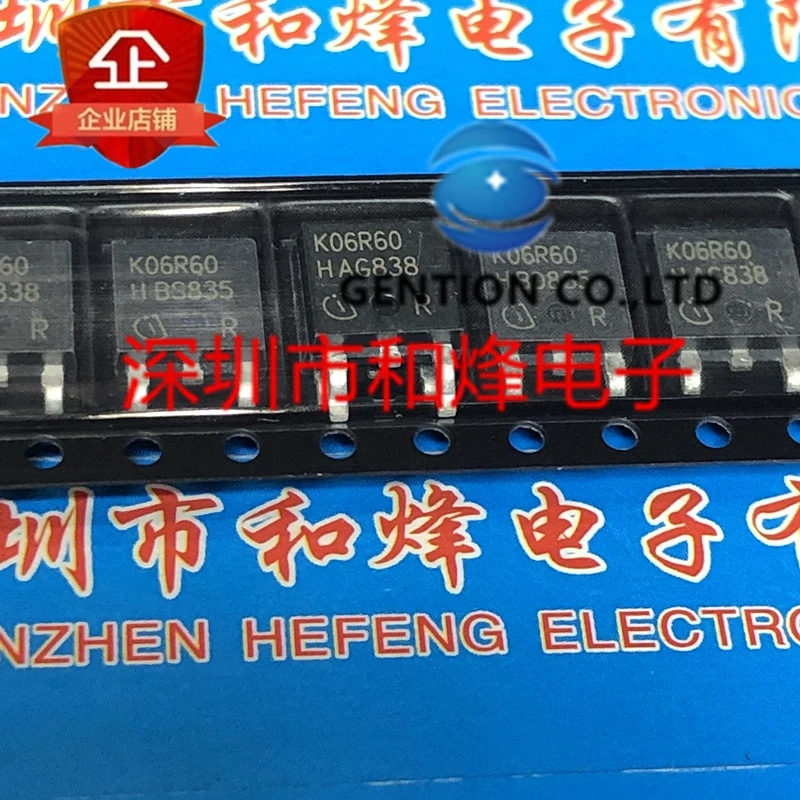 10 шт. K06R60 IKD06N60R TO-252 600V 6A в наличии 100% новый и оригинальный