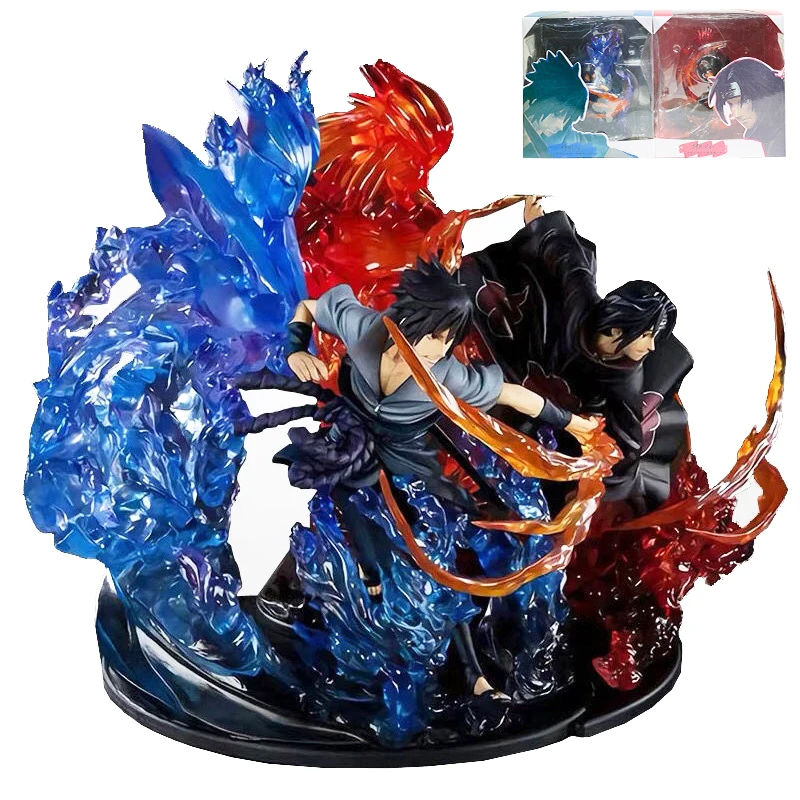 

Akatsuki Uchiha Itachi Sasuke Japanese Anime Action Collectible Figure PVC Super Big Size Statue Toys for Boys Model Figurine