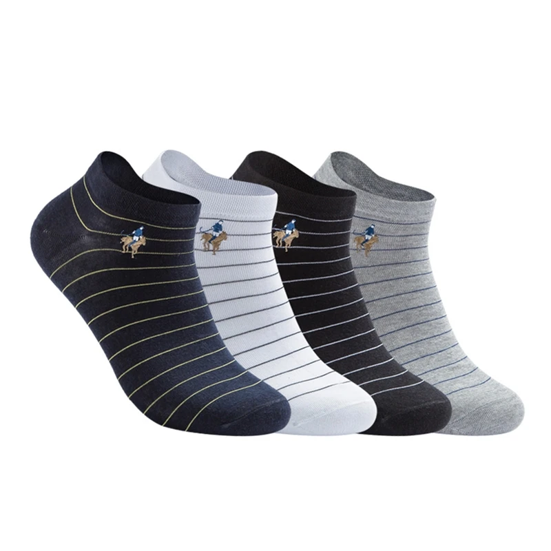 Latest men's gift socks cotton men's stripe socks men's leisure fashion ship socks odor proof breathable socks