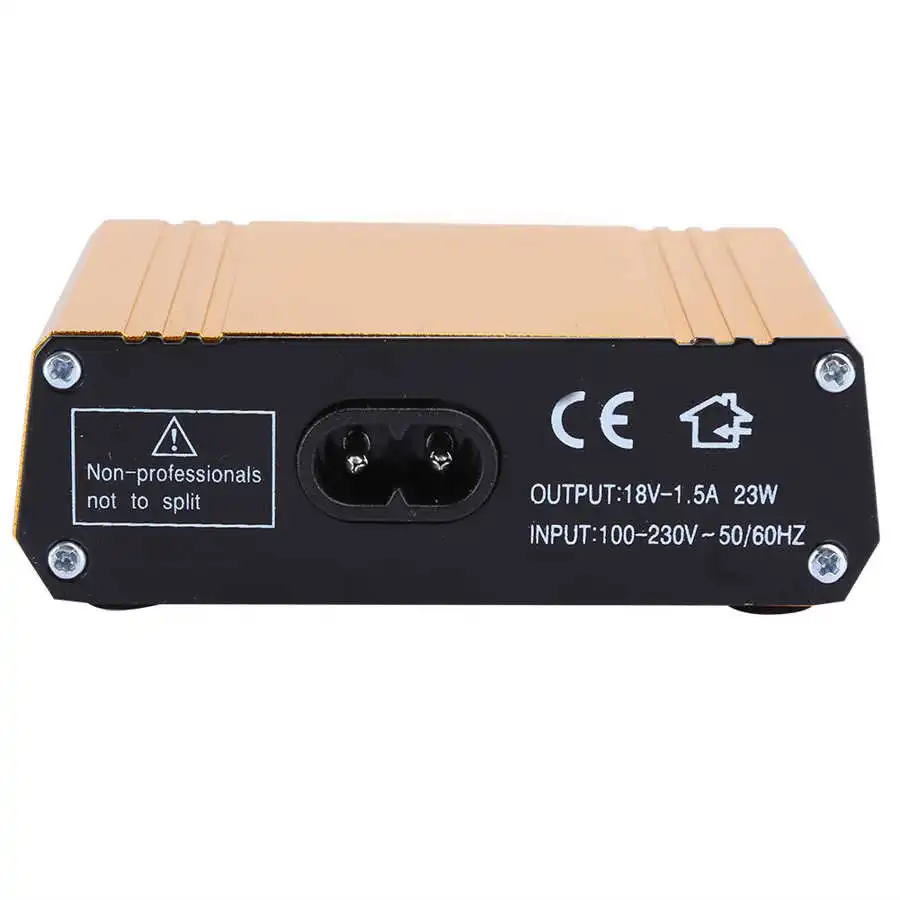 Профессиональный мини тату машинка источник питания для татуировок ЖК дисплей