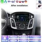 Автомагнитола 2DIN, 2DIN, мультимедийный видеоплеер, Android 2.5D, 2 Гб + 32 ГБ, Wi-Fi, GPS-навигация, для Ford Focus 3 2011 2012-2019