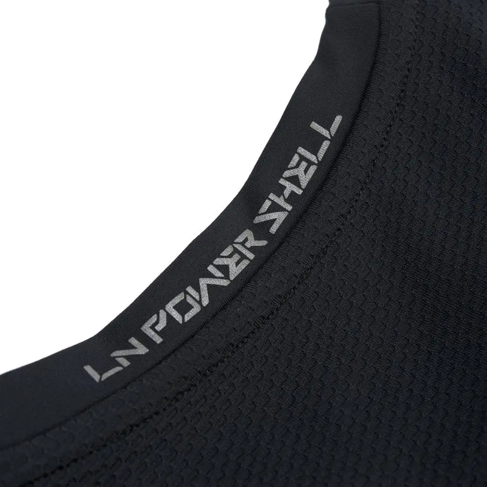 Мужская футболка с длинными рукавами Li Ning тренировочная Базовая из 84% полиэстера
