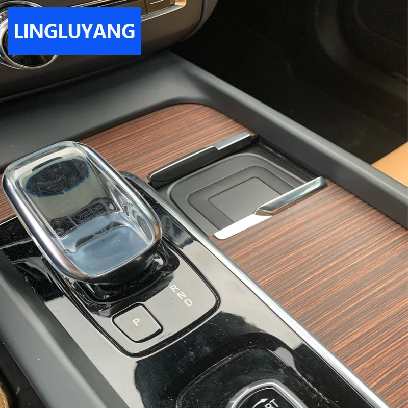car accessories for volvo s90 v90 s60 v60 xc60 xc90 mobile phone wireless charging qi interior decoration free global shipping