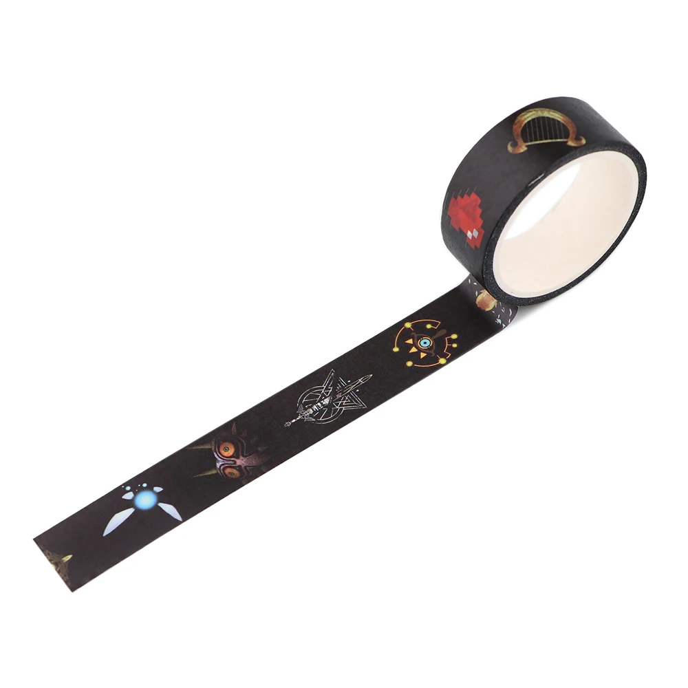 

LX682 Game Zelda Washi Tape Adhesive Tapes DIY Masking Tape Funny Stickers Decorative Stationery Tapes