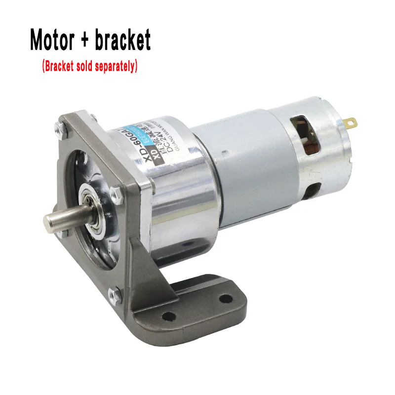 775 DC geared motor with bracket 12V/24V high power torque slow speed reverse rotation control small | Обустройство дома