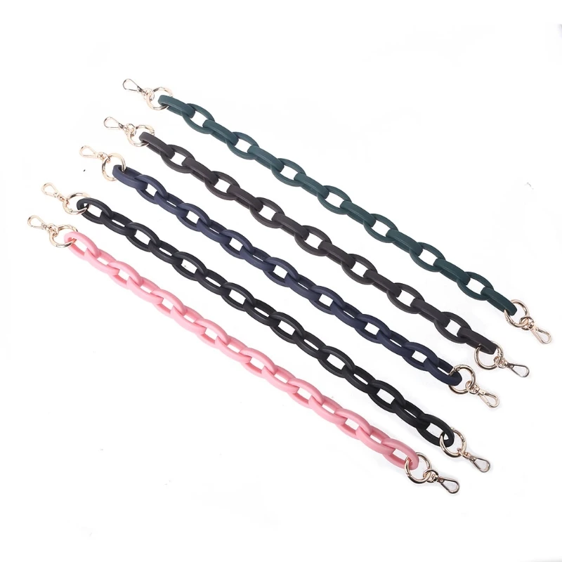 

Accessory Handbag Decoration Resin Purse Chain Handles for Bag Strap Replacement Shoulder Straps Purses Making