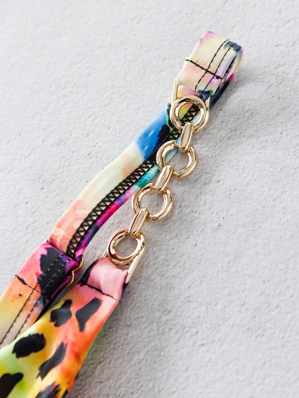 Женский комплект бикини леопардовой расцветки с завышенной талией|Купальники| |