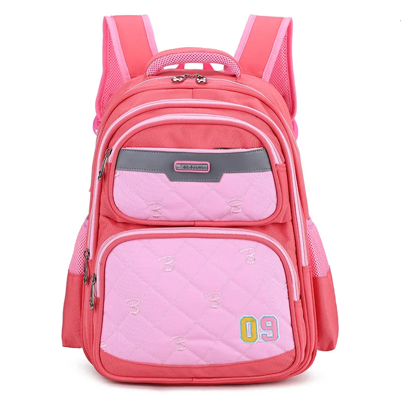 Boys Children Orthopedic Schoolbags for 2023 And Girls Lightweight Wearable Nylon School Bags For Teenagers Breathable Backpack